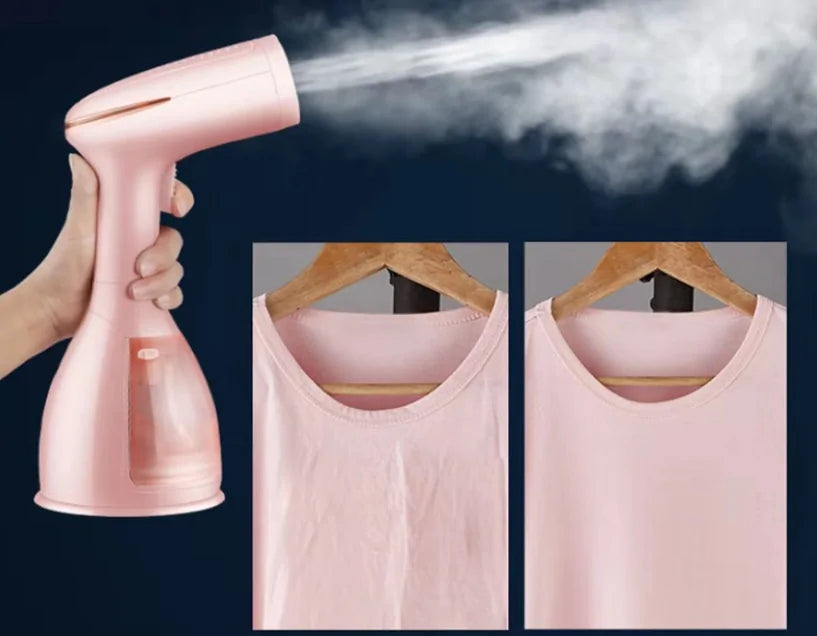 Experience Effortless Garment Care with Our Handheld Steamer