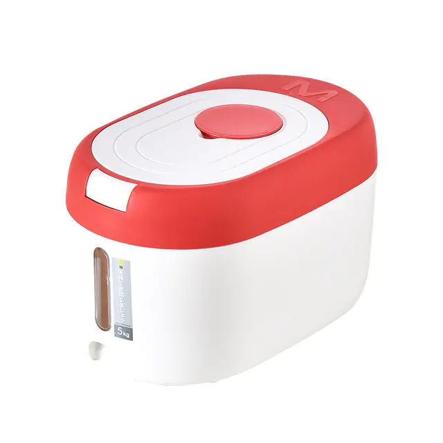 Automatic Kitchen Rice Bin for Easy Pantry Organization