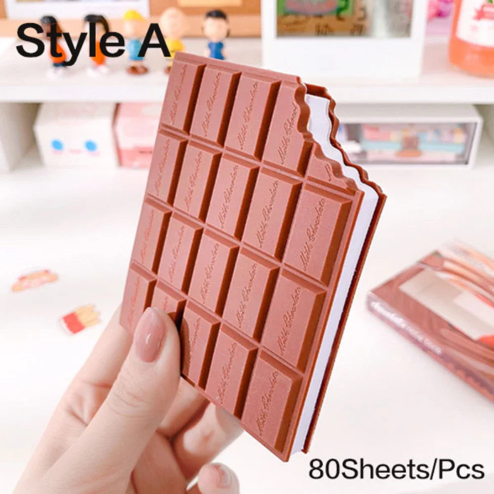 Creative Chocolate Cookies Shape Note Book - OLM Store
