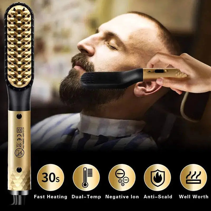 Revolutionize Your Grooming with the Beard Straightener Comb