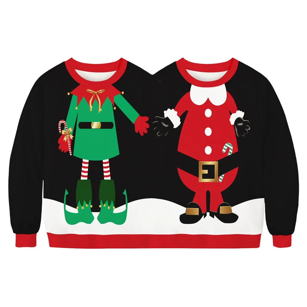Unforgettable Couples Novelty Christmas Sweater: Celebrate the Holidays in Style