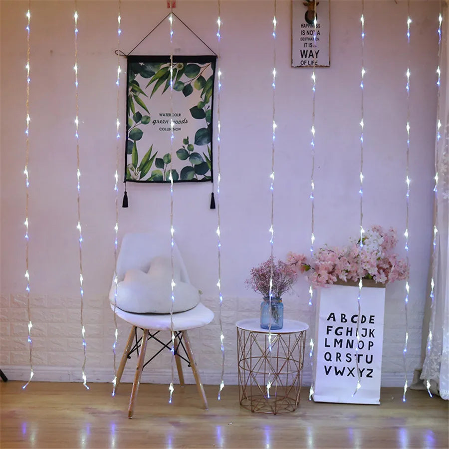 Transform Your Space with LED Meteor Shower Lights - Enchanting Decor for Every Occasion!