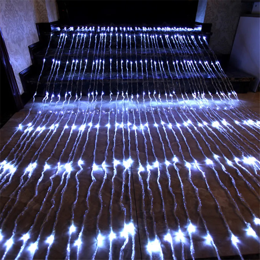 Transform Your Space with LED Meteor Shower Lights - Enchanting Decor for Every Occasion!