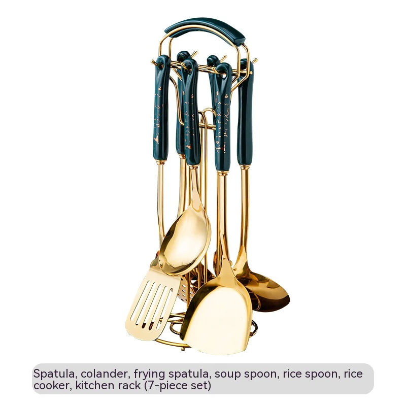 Elevate Your Cooking with the Luxury Kitchenware Set – 7 Essential Tools for Every Home Chef