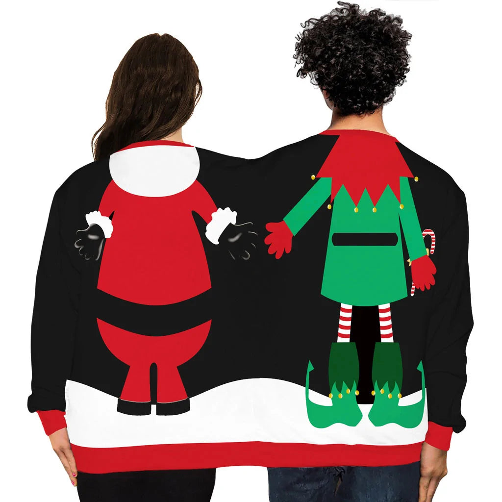 Unforgettable Couples Novelty Christmas Sweater: Celebrate the Holidays in Style