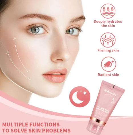 Revitalize Your Skin Overnight with the Lakerain Collagen Night Mask