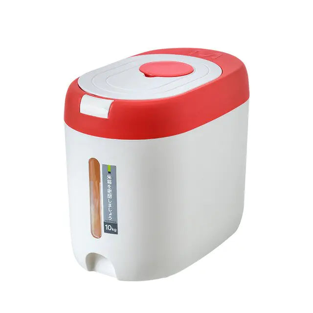 Automatic Kitchen Rice Bin for Easy Pantry Organization