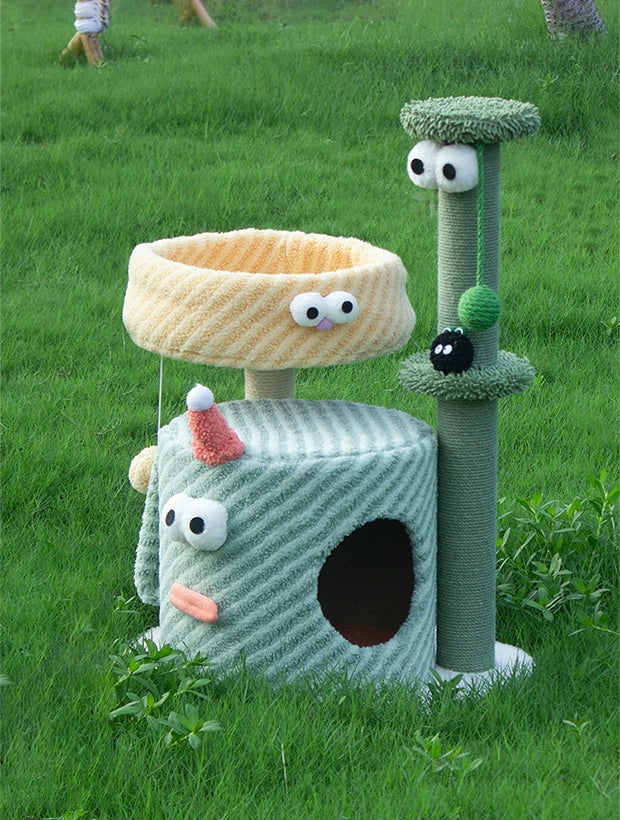 Small Monster Cat Climbing Frame – The Ultimate Playground for Your Feline Friend