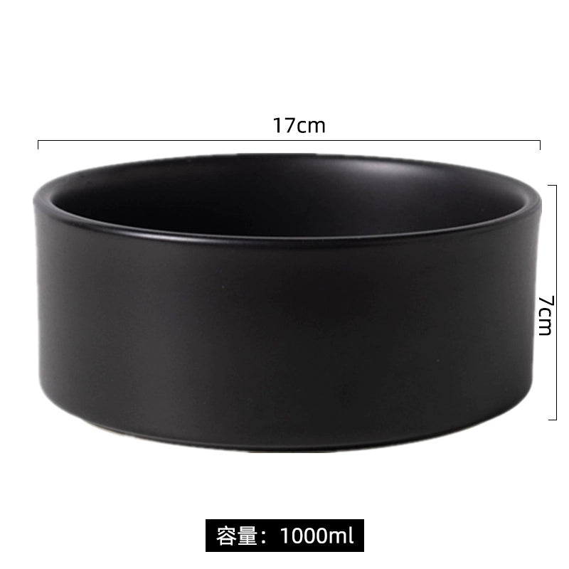 Black Cat Ceramic Pet Bowl - OLM Store