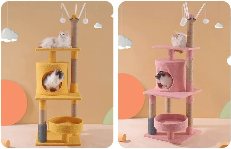 Ultimate Cat Tree Jumping Platform for Elevated Play and Comfort