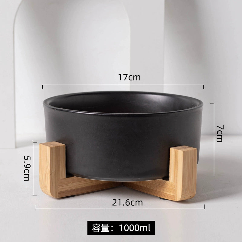 Black Cat Ceramic Pet Bowl - OLM Store