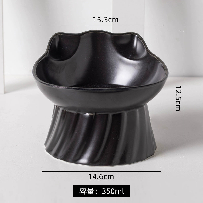 Black Cat Ceramic Pet Bowl - OLM Store