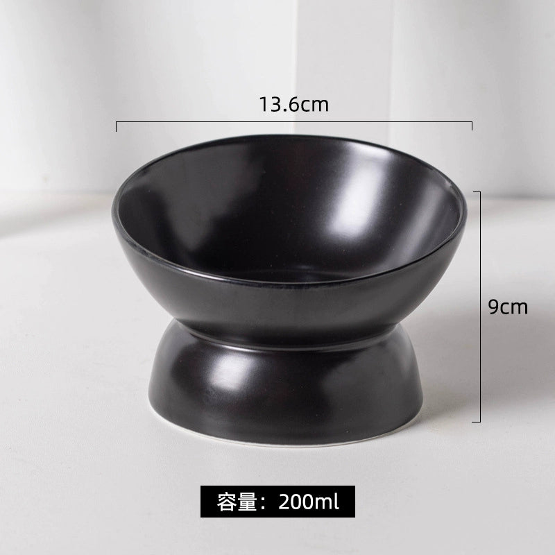 Black Cat Ceramic Pet Bowl - OLM Store