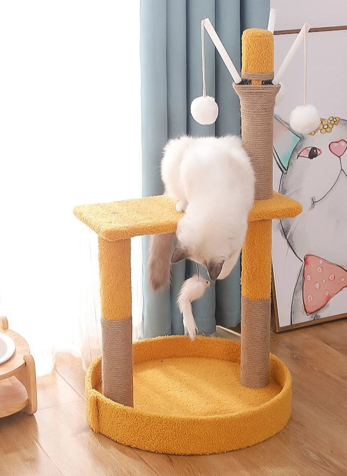 Ultimate Cat Tree Jumping Platform for Elevated Play and Comfort