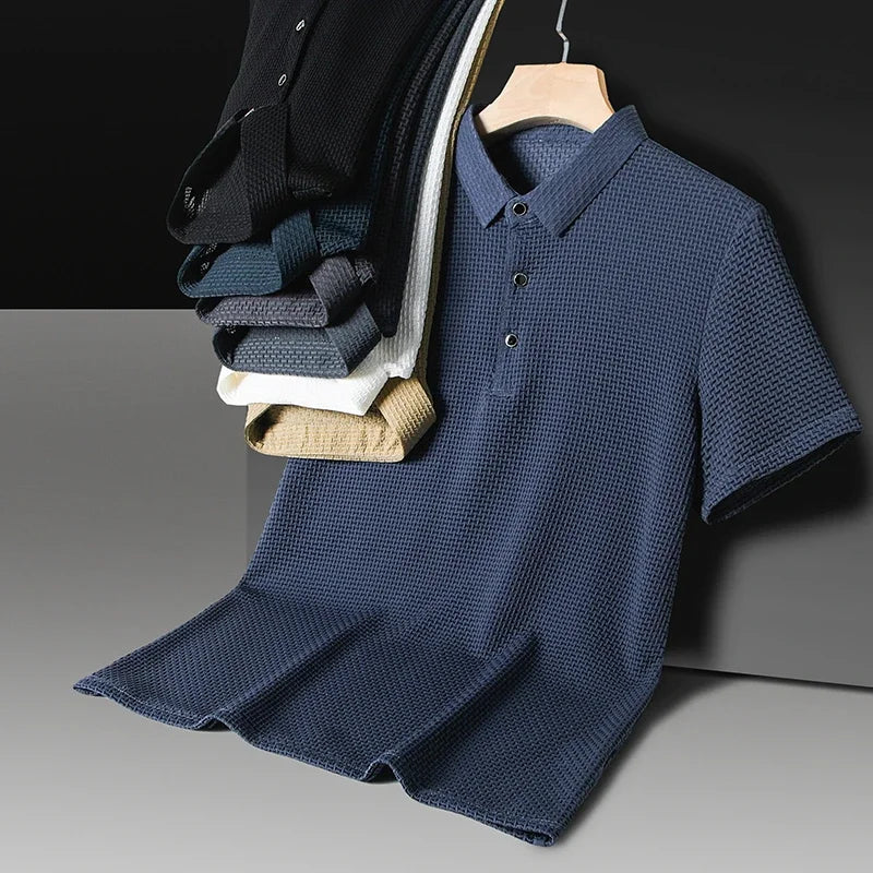 Men’s Checkered POLO Shirt - OLM Store