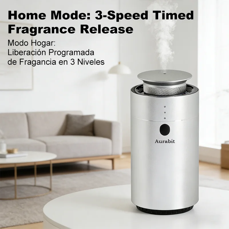 Transform Your Space with the Smart Essential Oil Diffuser: Quiet & Efficient Aromatherapy for Home and Car