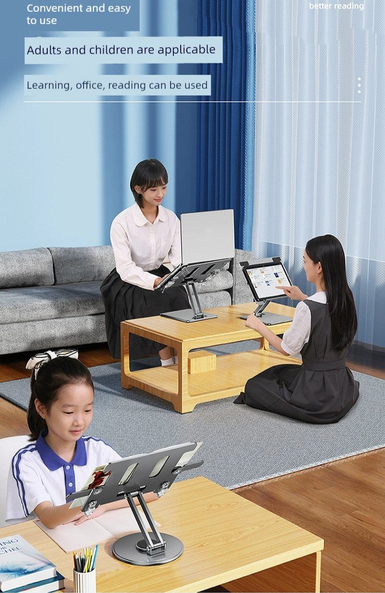 Enhance Comfort & Productivity with Our Ergonomic Laptop Stand – 360-Degree Rotate Notebook Riser