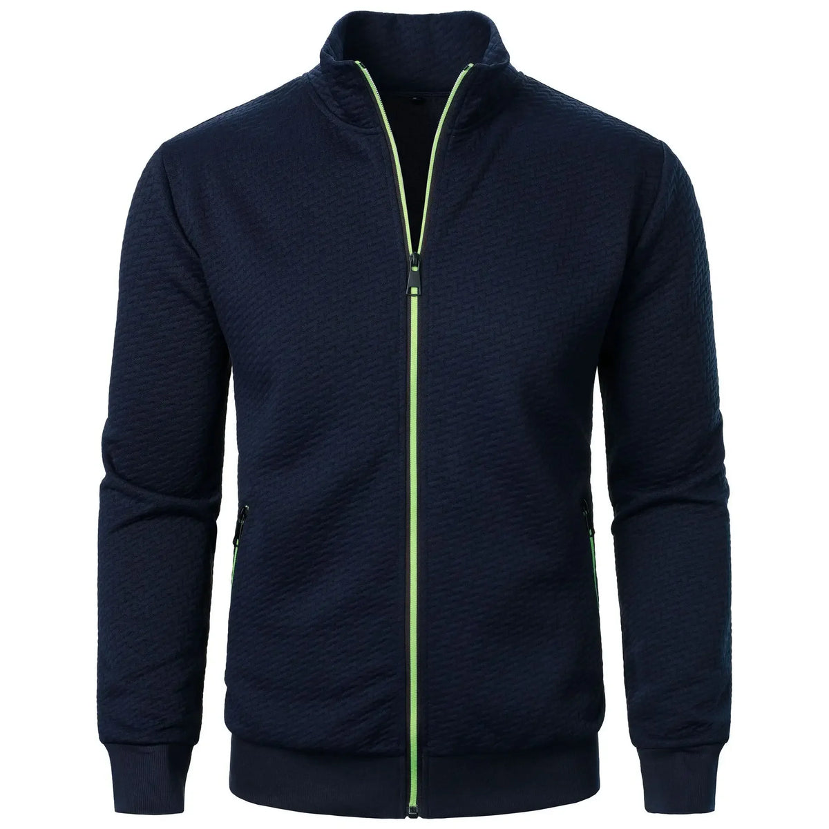 Elevate Your Style with Our Premium Men's Zipper Cardigan Jacket