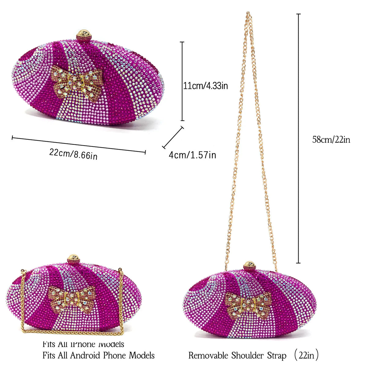 Luxurious Italian Women's Heels and Handbag Set – Perfect for Bridal and Evening Events