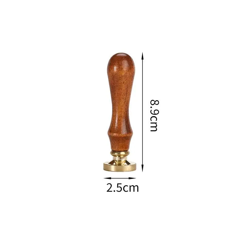 Christmas Wax Seal Stamps Head with Wooden Handle - OLM Store