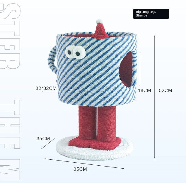 Small Monster Cat Climbing Frame – The Ultimate Playground for Your Feline Friend