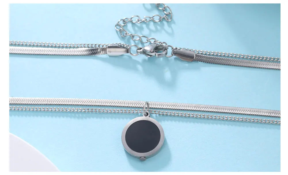 Elevate Your Elegance with the Multilayer Snake Chain Necklace for Women