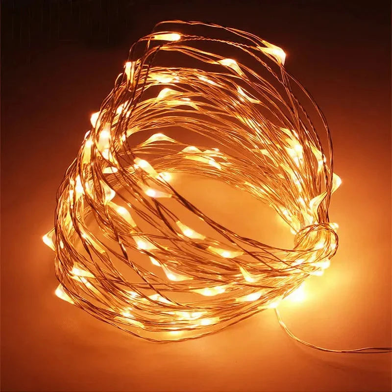 Transform Your Space with Enchanting LED Copper Wire Fairy Lights