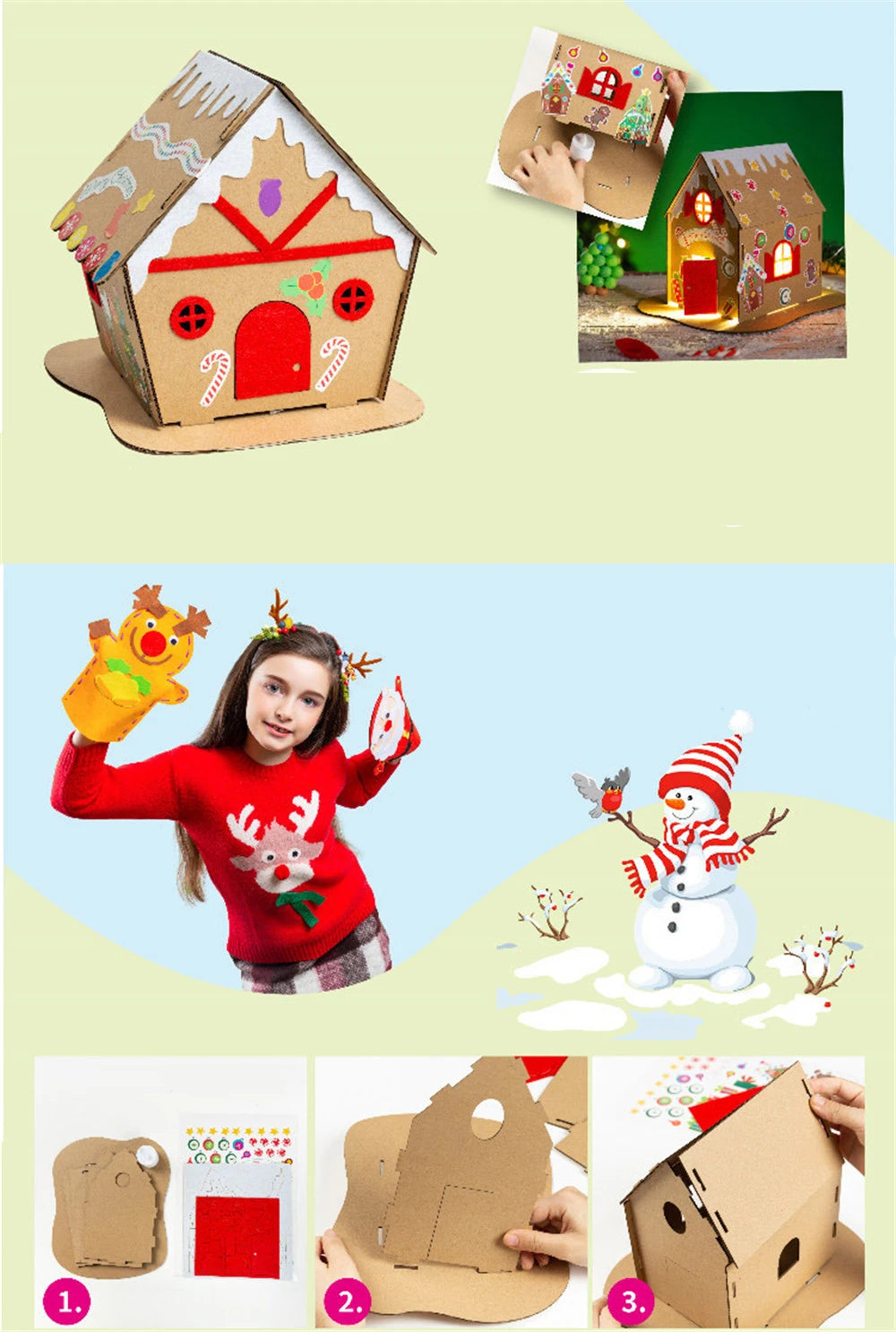 Create Magical Memories with the DIY Handmade Christmas Biscuit House