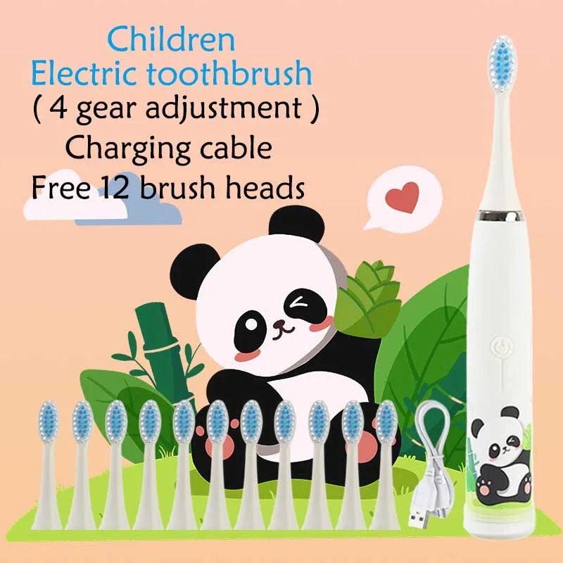 Children's Waterproof Rechargeable Sonic Toothbrush - OLM Store