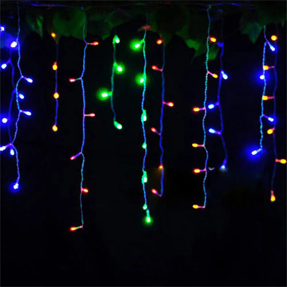 Transform Your Space with Our LED Waterfall Curtain String Lights