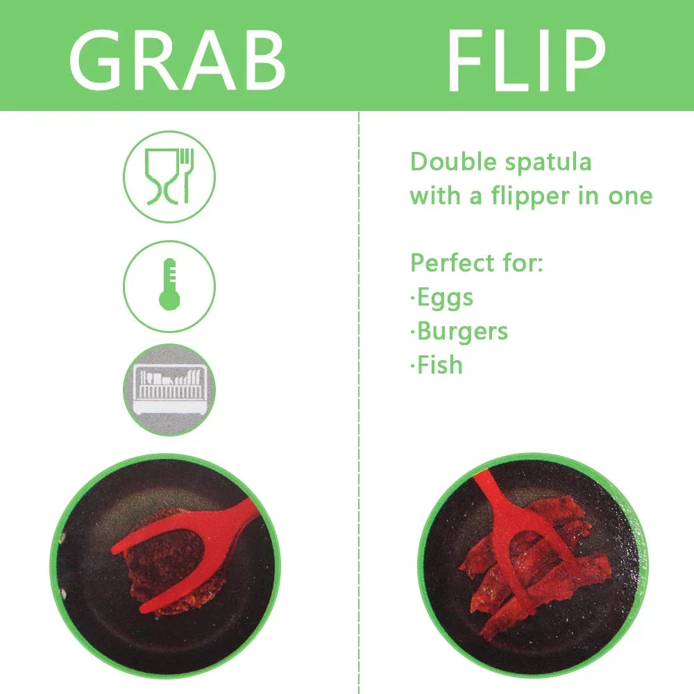 2-in-1 Grip and Flip Pancake Egg Clamp - OLM Store