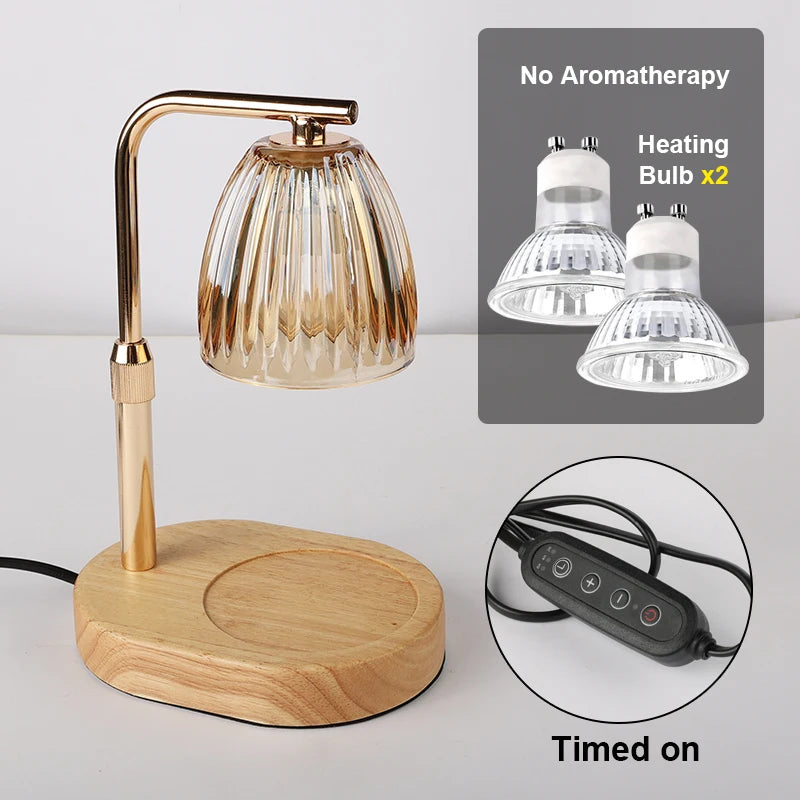 50W Dimmable Candle Warmer Lamp – Adjustable Light for a Cozy, Relaxing Home Atmosphere