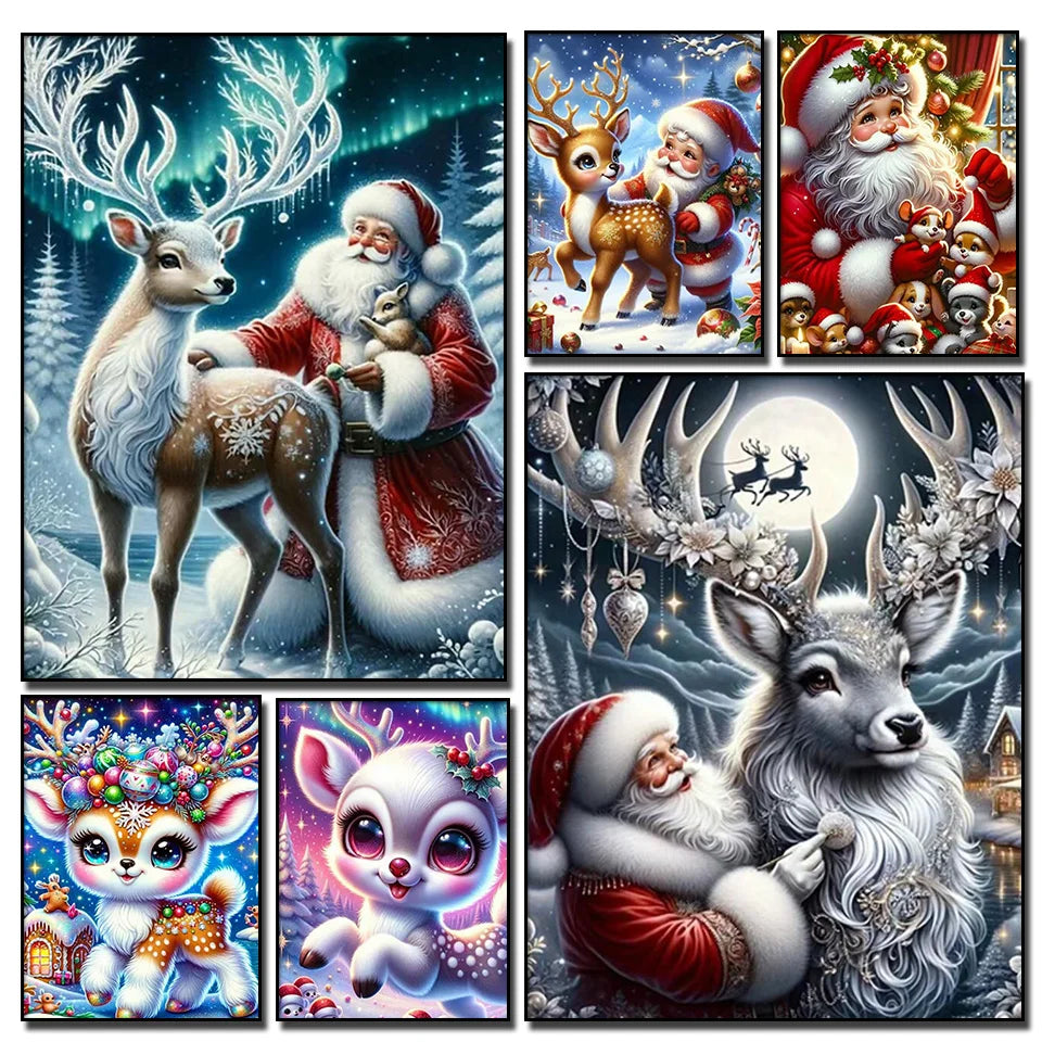 Create Holiday Cheer with Our Santa Claus Diamond Painting