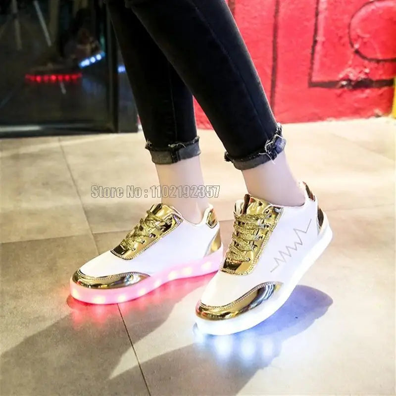 Luminous LED Shoes for Kids and Adults - OLM Store