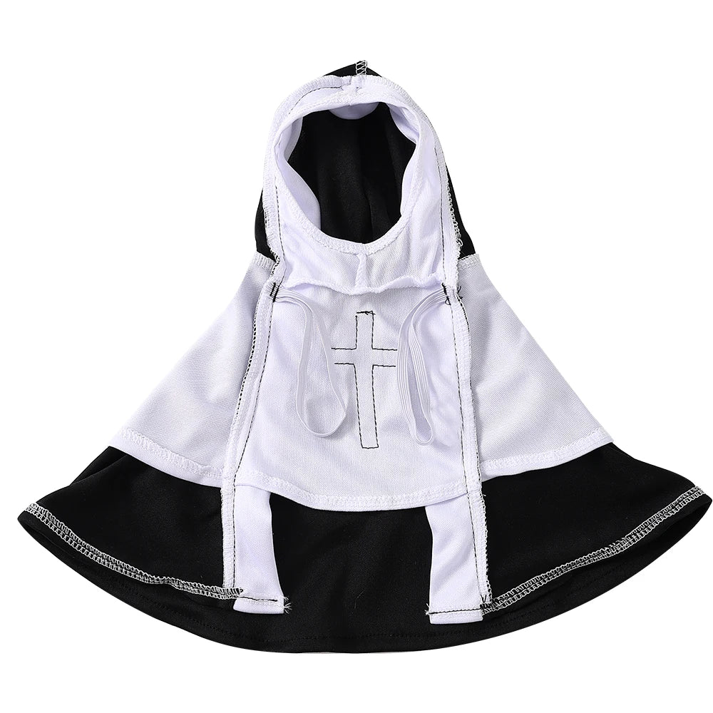 Hilarious Halloween Pet Nun Costume: Dress Your Cat or Dog as a Holy Spokespet!