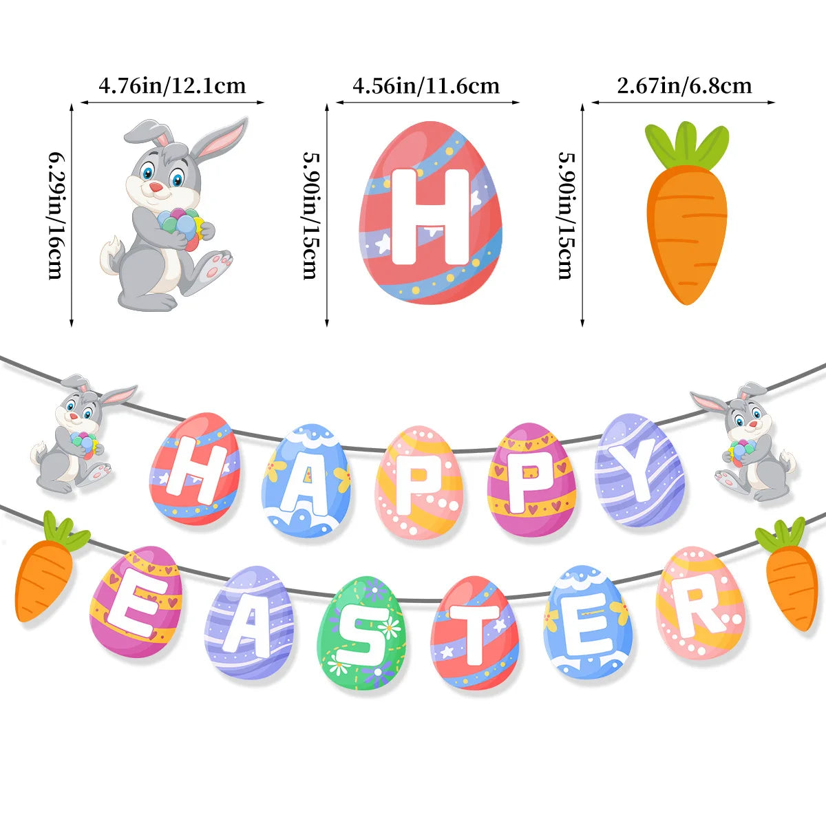 Easter Bunny Tableware Set – Adorable Disposable Plates, Cups & Napkins for Celebration Fun!