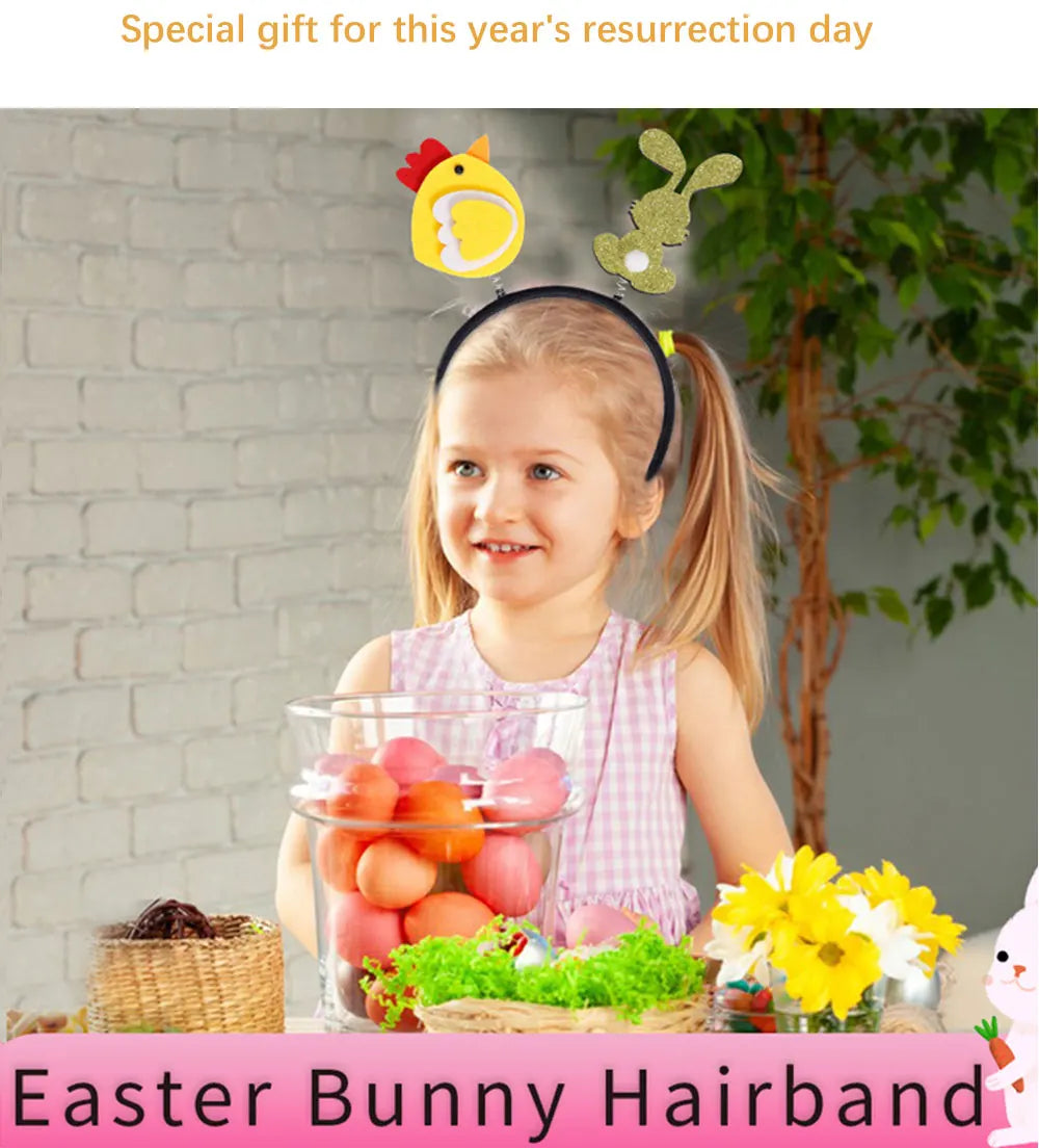 Easter Glasses for Kids – Whimsical Bunny & Eggshell Props for Fun Celebrations