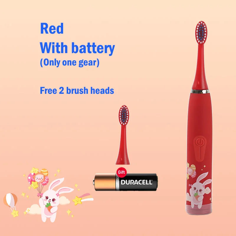 Children's Waterproof Rechargeable Sonic Toothbrush - OLM Store