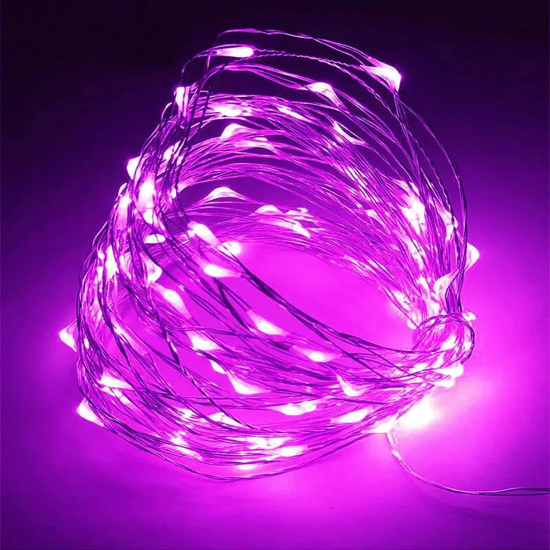 Transform Your Space with Enchanting LED Copper Wire Fairy Lights