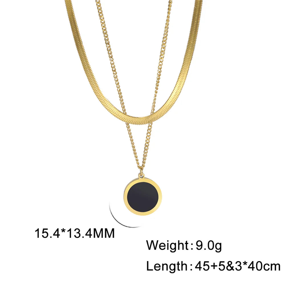 Elevate Your Elegance with the Multilayer Snake Chain Necklace for Women