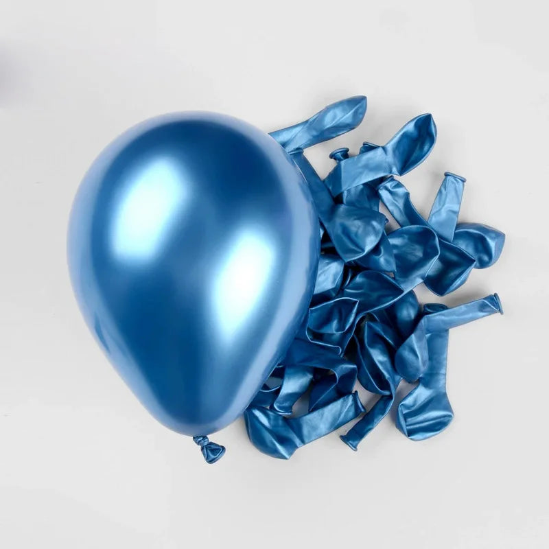 Elevate Your Celebrations with Our Metallic Chrome Balloon Set - Perfect for Weddings, Baby Showers, and Birthdays