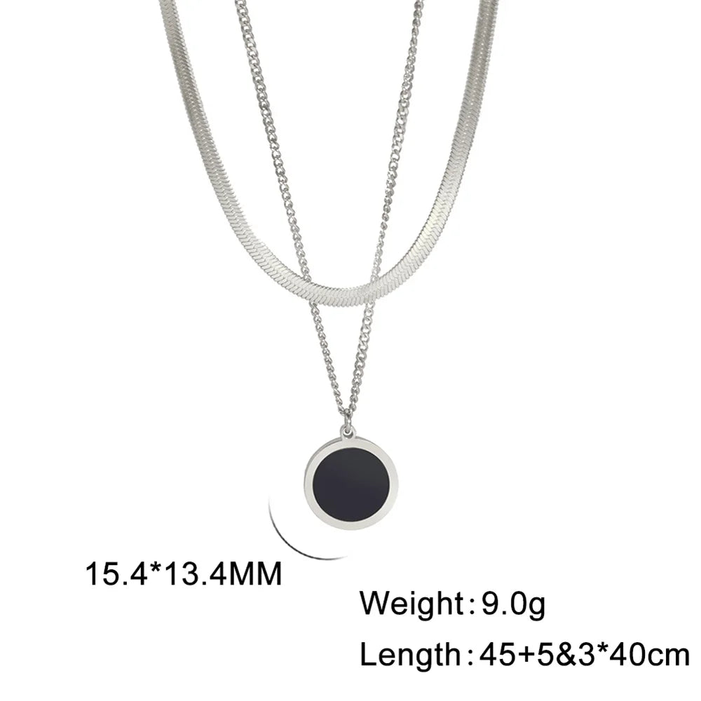 Elevate Your Elegance with the Multilayer Snake Chain Necklace for Women