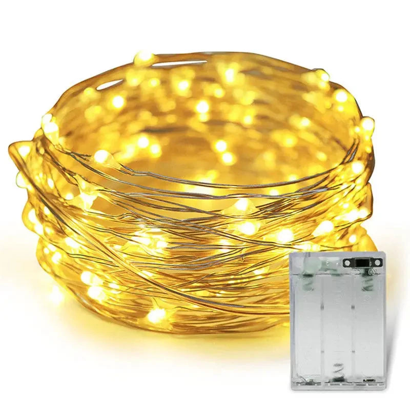Transform Your Space with Enchanting LED Copper Wire Fairy Lights