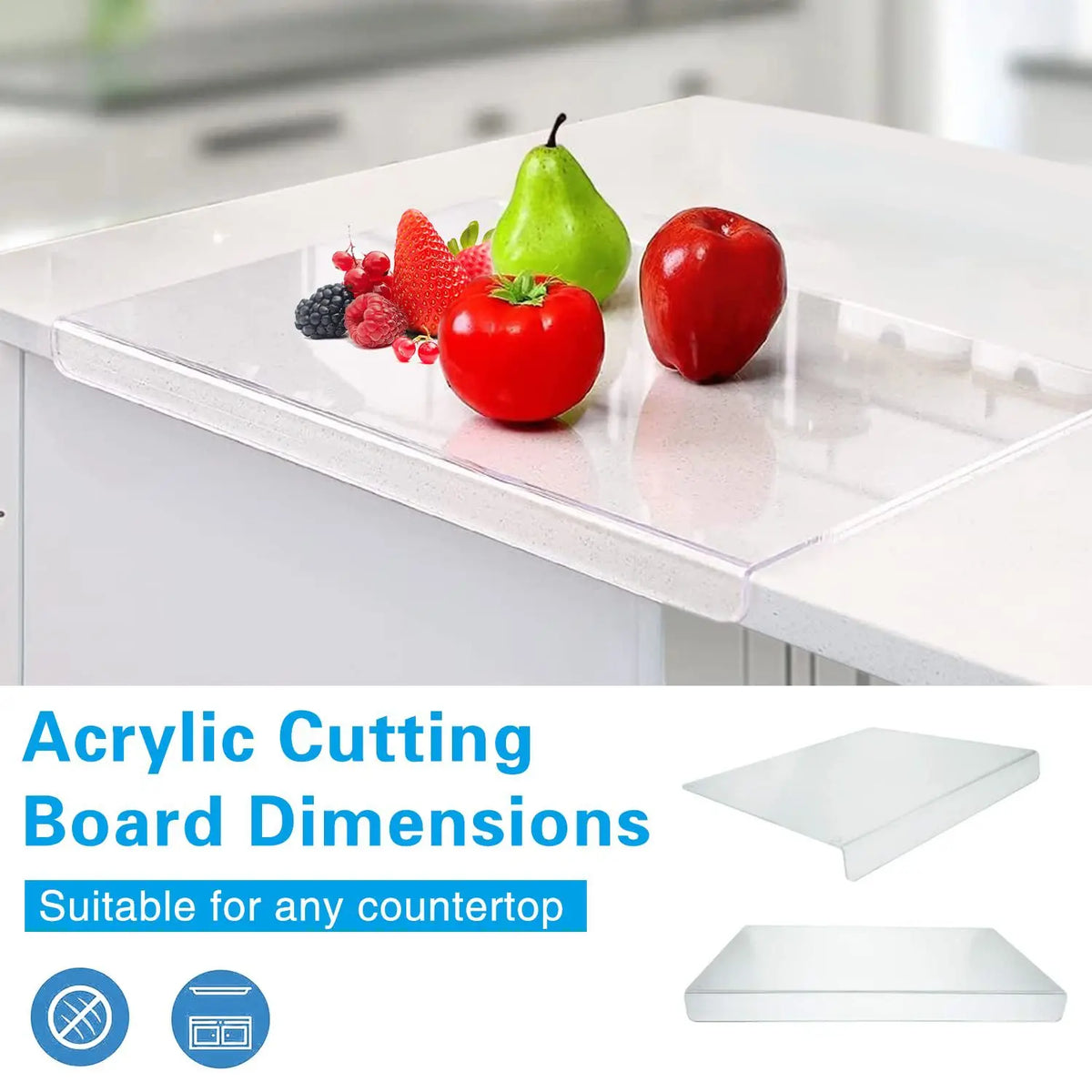 Enhance Your Culinary Experience with Our Eco-Friendly Acrylic Cutting Board