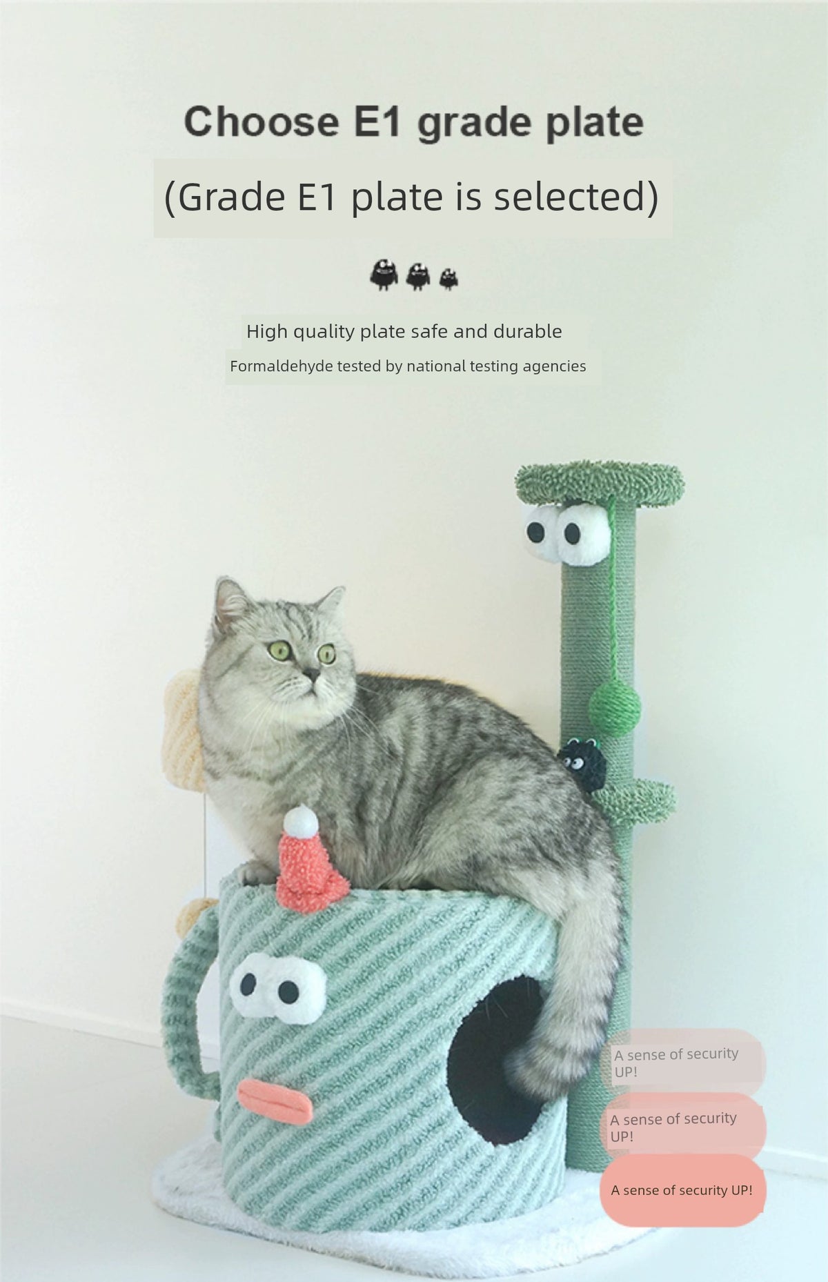 Small Monster Cat Climbing Frame – The Ultimate Playground for Your Feline Friend