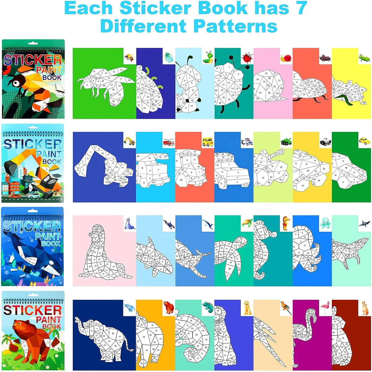 Fun & Creative Sticker Book for Kids – Ignite Imagination & Learning!