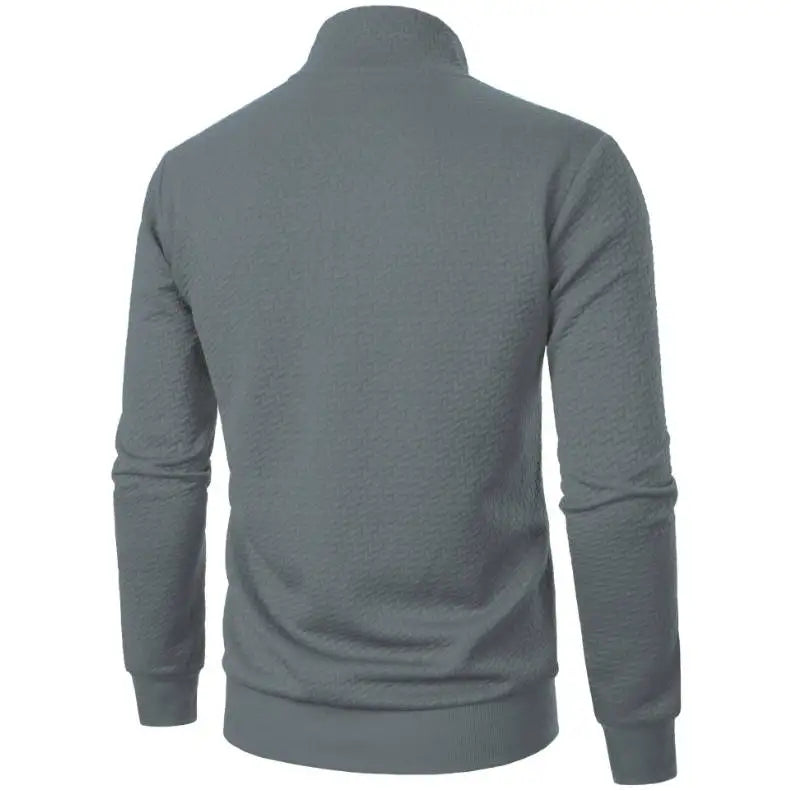 Elevate Your Style with Our Premium Men's Zipper Cardigan Jacket