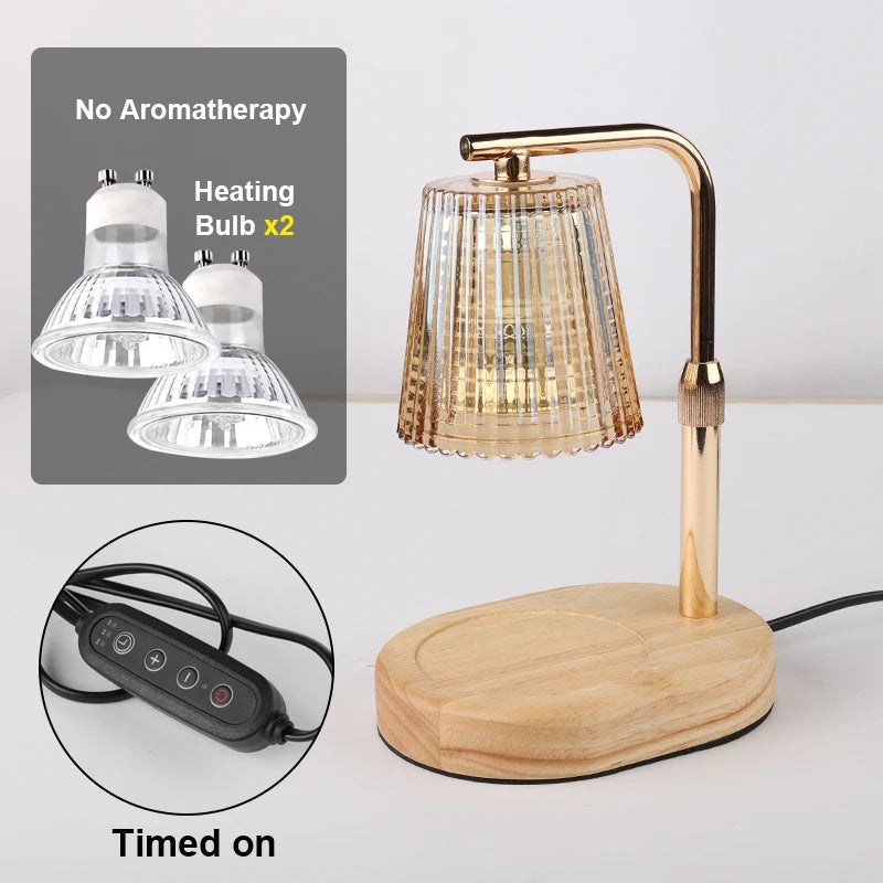 50W Dimmable Candle Warmer Lamp – Adjustable Light for a Cozy, Relaxing Home Atmosphere