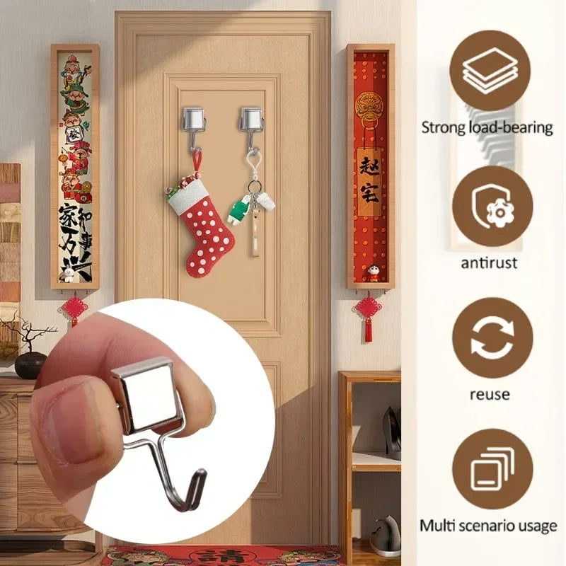 Multi-Purpose Magnetic Wall Hooks - OLM Store