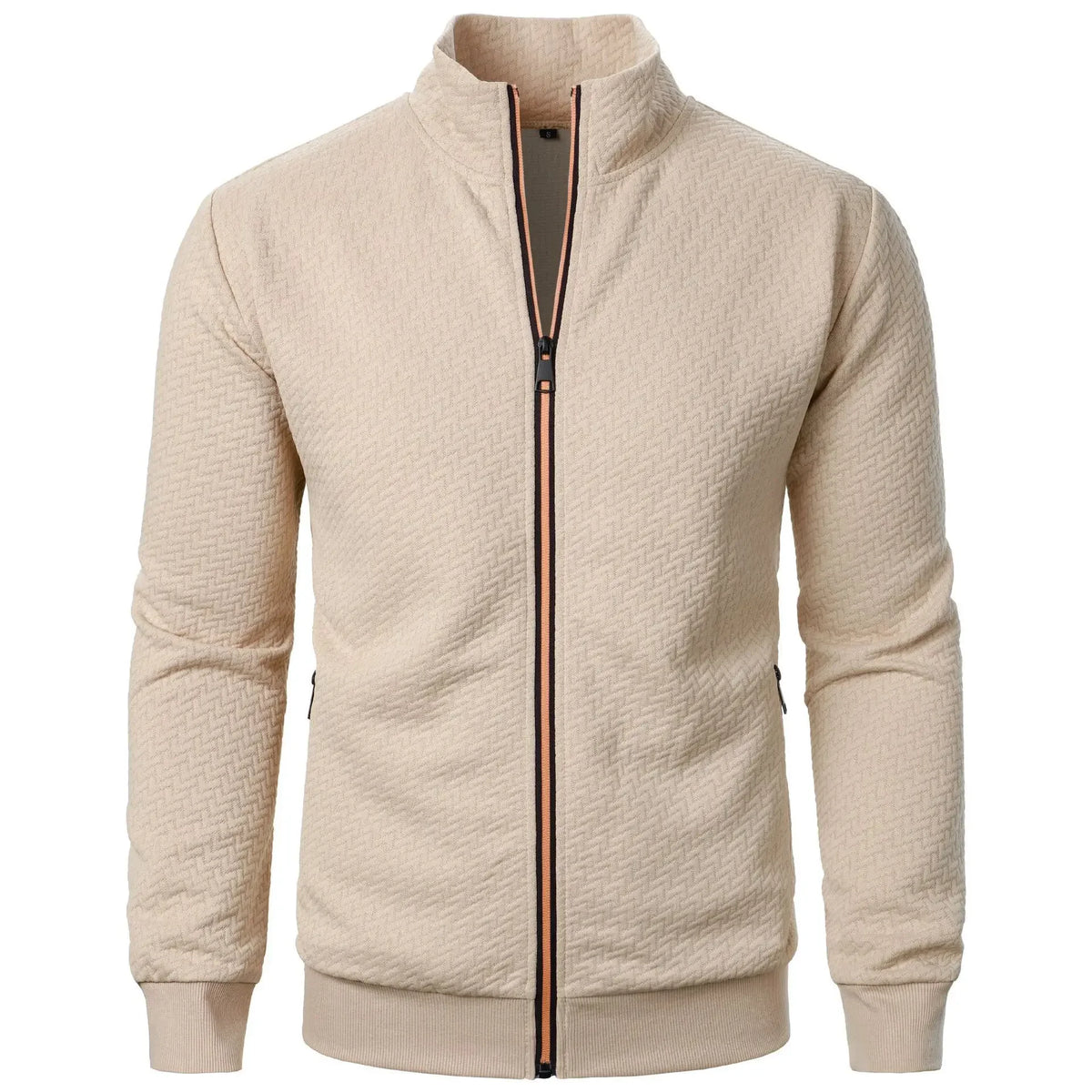 Elevate Your Style with Our Premium Men's Zipper Cardigan Jacket
